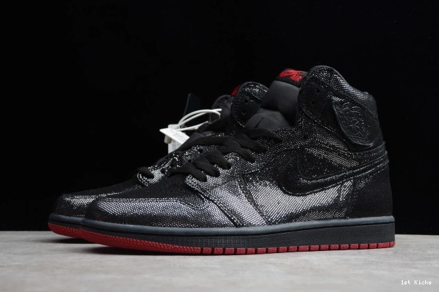 1st Kicks Shoes DC7071-001 Retro Gym Jordan Air Black High 1 OG Red 0712